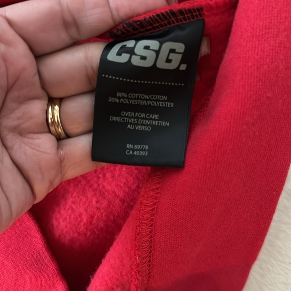 Csg Men’s Color Block Hoodie-Size Large And Mediu… - image 4